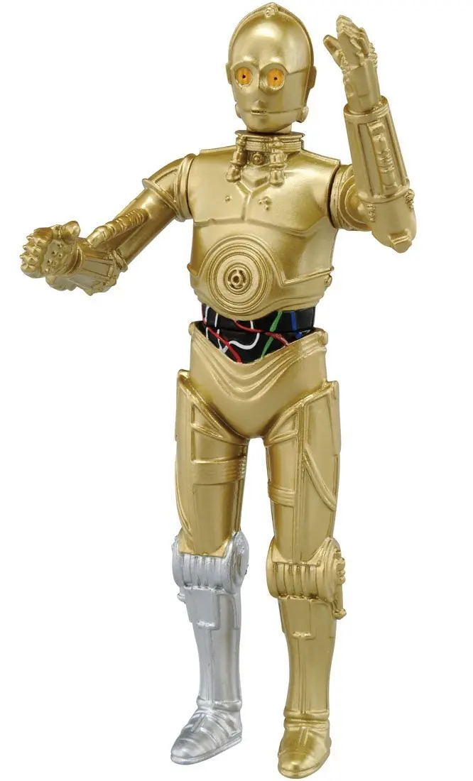 

TAKARA TOMY Star Wars Series Mini Alloy Doll C-3PO Joint Action Doll Robot Model Collection Toy Children's Holiday Gift