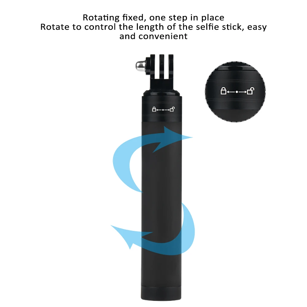 

Aluminum Selfie Stick Handheld Extendable Camera Monopod for Phone for Gopro 6 5 7 8 for Sjcam Sj7 Yi 4K for GoPro Accessory