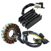 motorcycle high quality magneto stator coil voltage regulator rectifier for suzuki tu125 1999 gs125 1982 1994 gn125 1982 2001