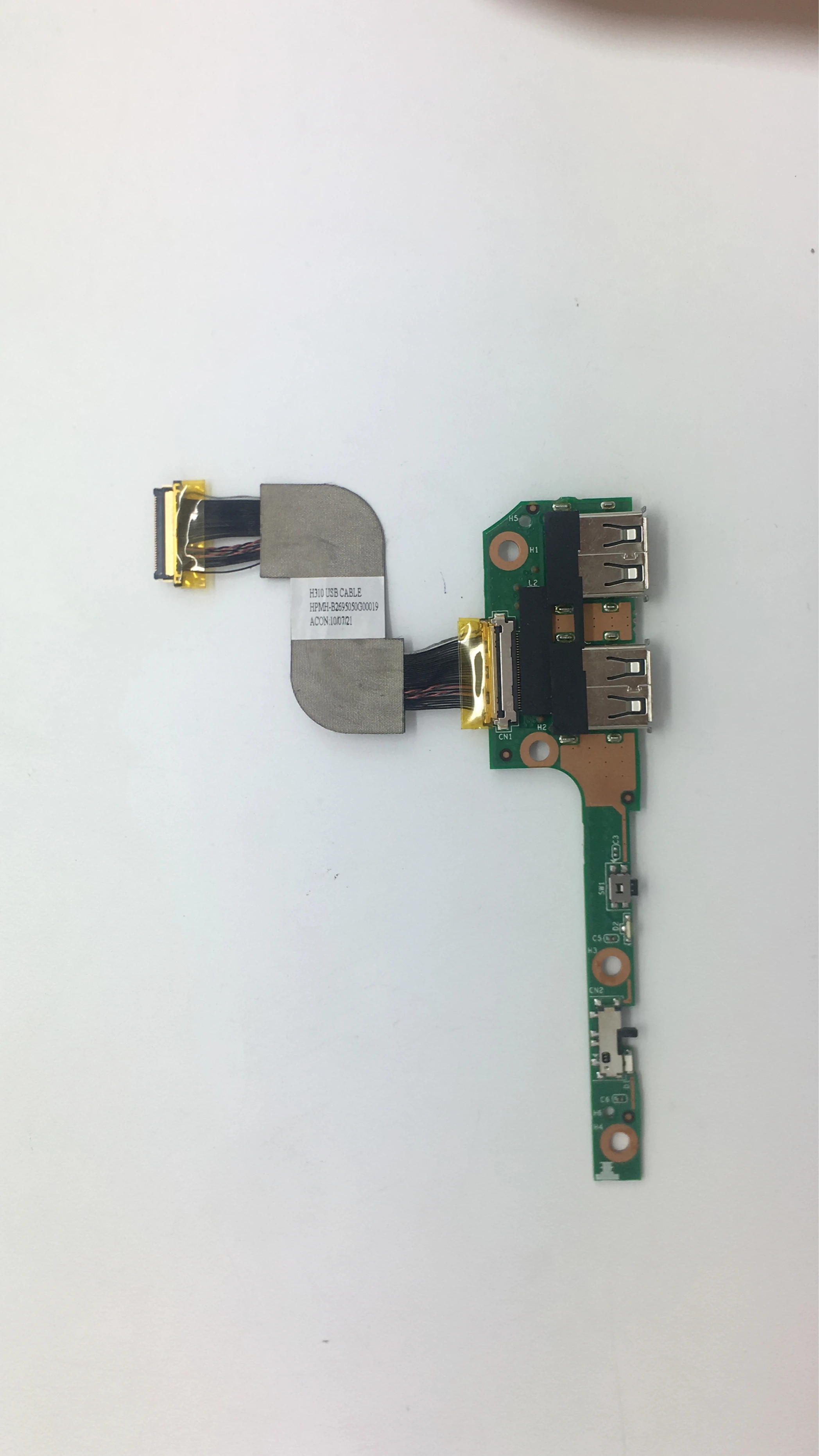 Оригинальная материнская плата Pavilion DM3 notebook HPMH 580700 001 с двумя USB