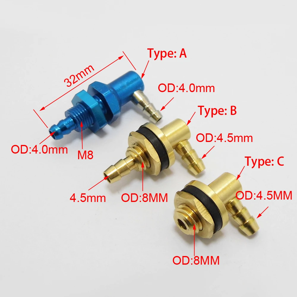 1 шт топливный ниппель бак на