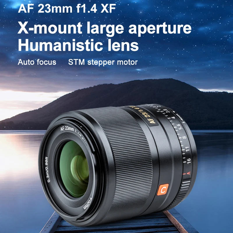 VILTROX 23 мм F1.4 XF AF 23/1.4 STM автоматической фокусировки с постоянным фокусным