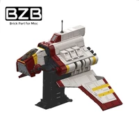 moc republic nu class attack shuttle clone wars space ship building block kits brain game diy brick model kids toys best gifts