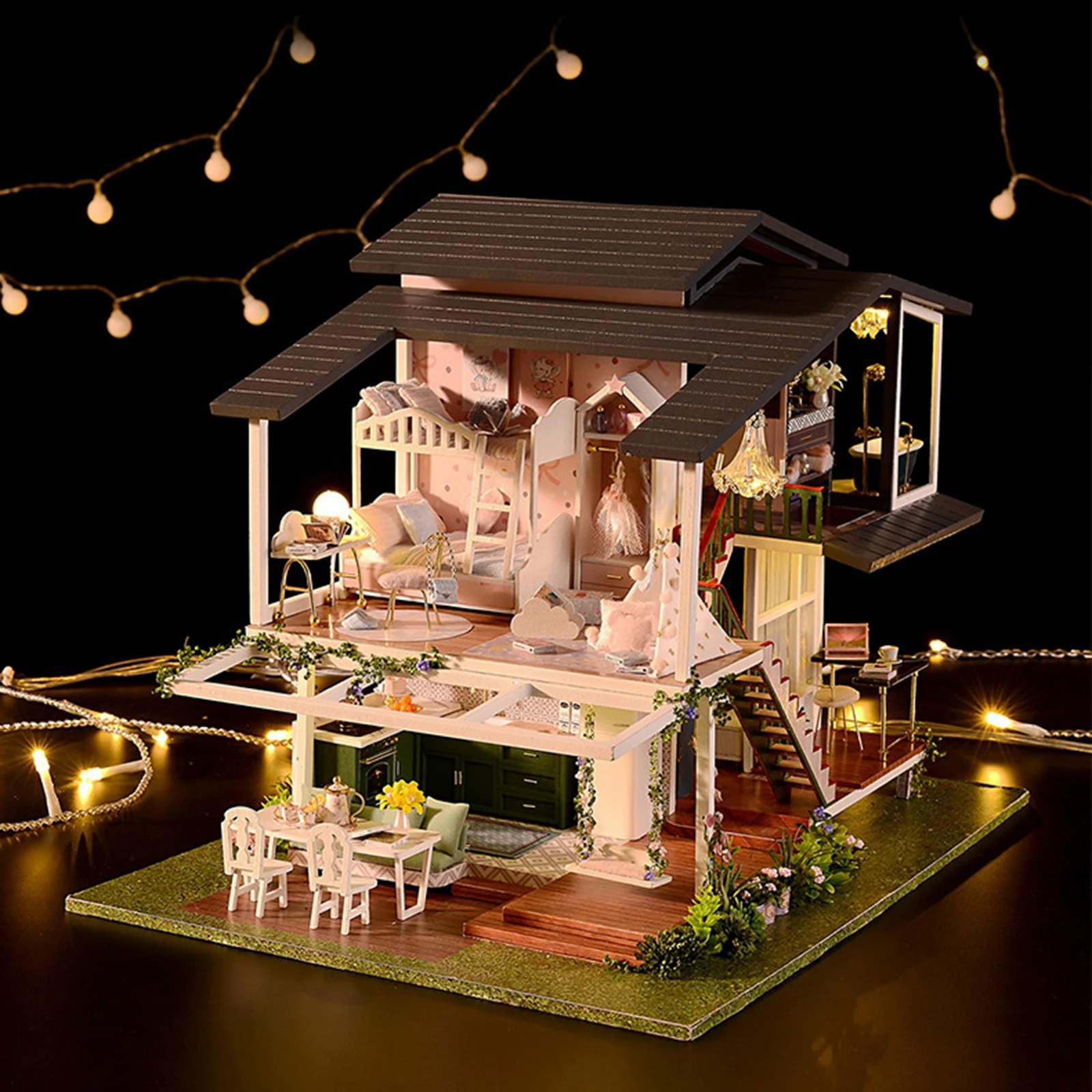 

3D DIY Miniature Doll House Building Kits Furniture Kits Romantic Gift