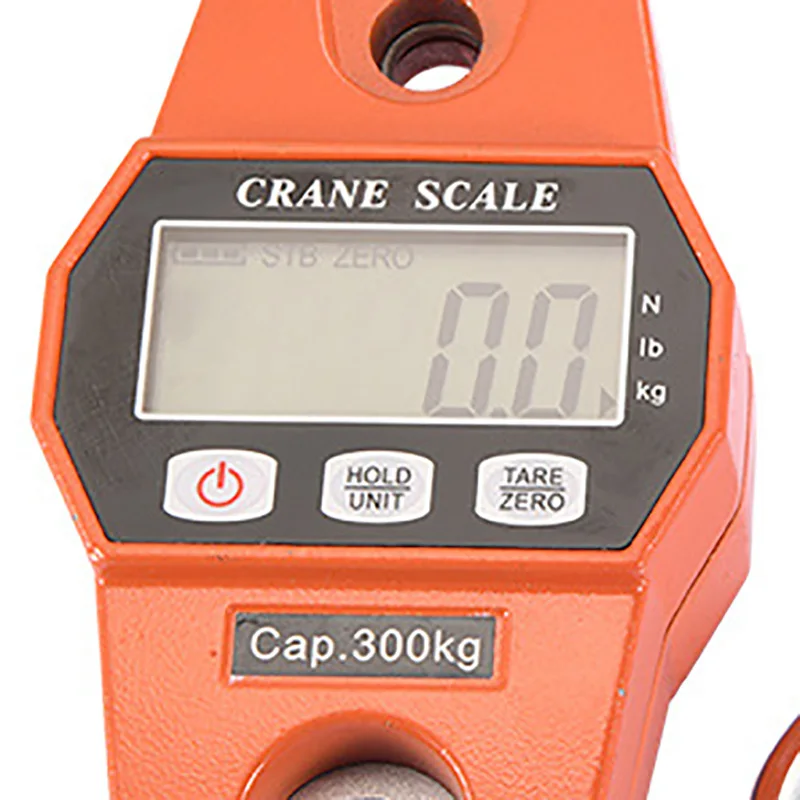 

Crane Scale Weight 300Kg Heavy Duty Hanging Hook Scales Portable Digital Stainless Steel Scale