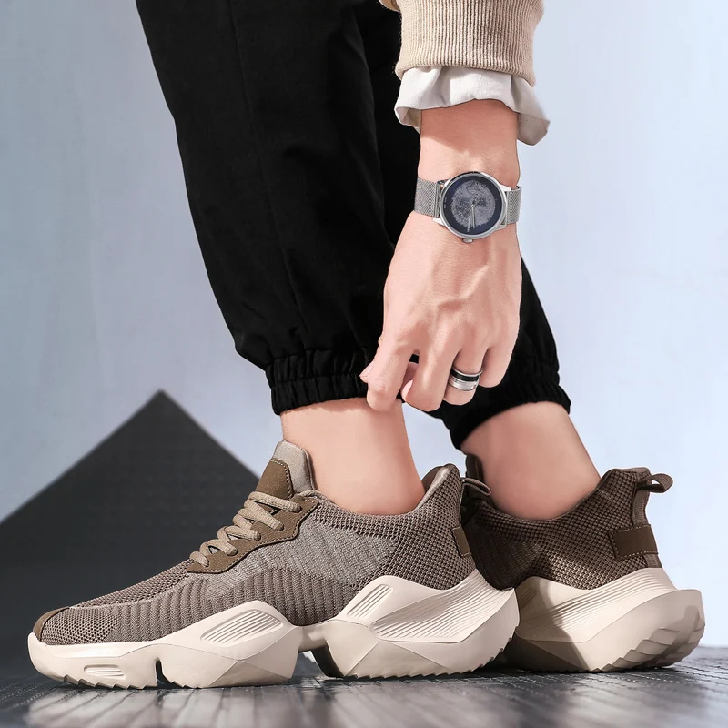 Кроссовки Bjakin мужсветильник легкие спортивная обувь на толстой подошве дышащие