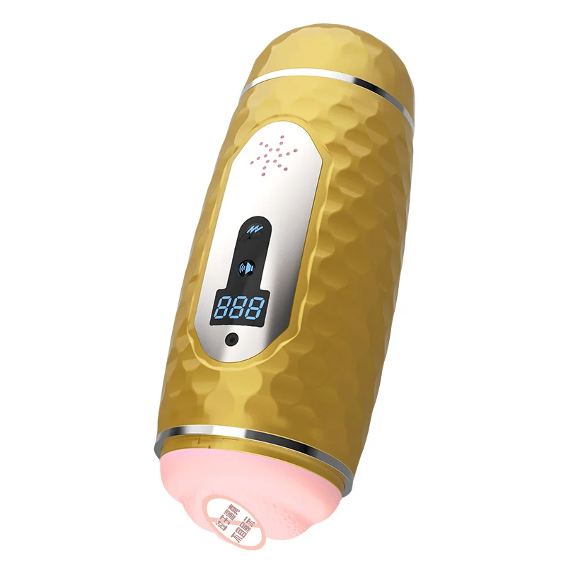 DRAIMIOR Smart Voice Heating Male Masturbator Double Heads Realist Vagina Blowjob Oral Sex Toys For Glans Exerciser Shop | Красота и