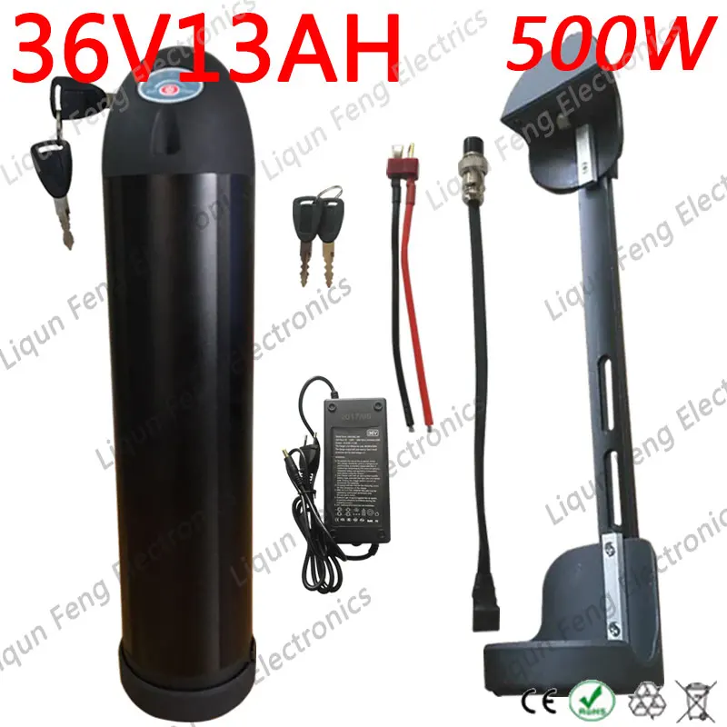 36В Электрический велосипед батарея 13ач e-велосипед литий-ионный аккумулятор 500 Вт