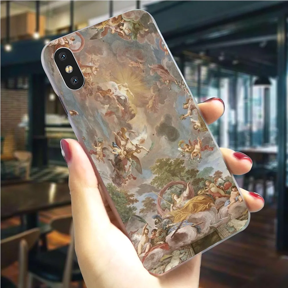 Чехол для телефона с принтом Ренессанс ангелс новинка чехол iPhone 8 5 6 6S Plus 7/7 X XS XR Xs