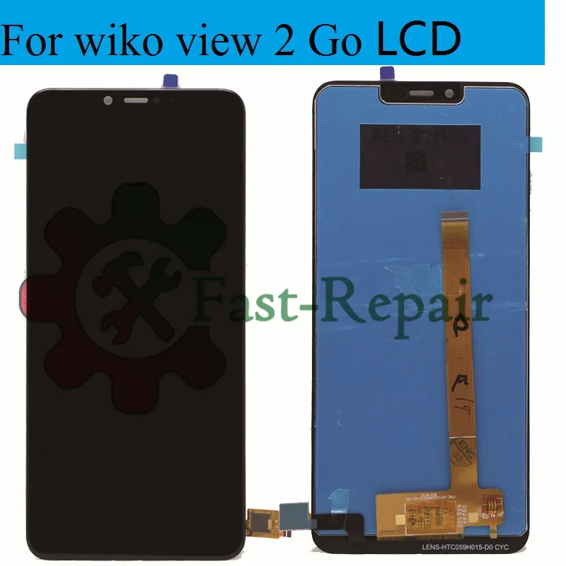 Оригинальный дигитайзер для Wiko view2 Go запчасти телефона wiko View 2 plus сенсорный экран