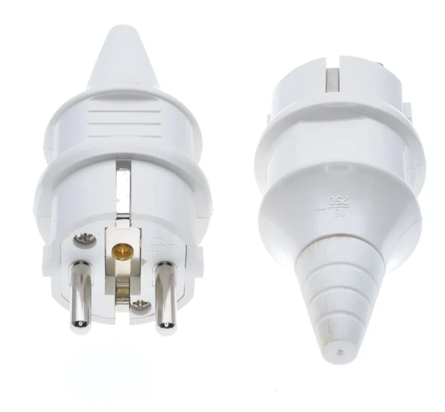 Штепсельная вилка подключения европейского стандарта ЕС штепсельная Вилка