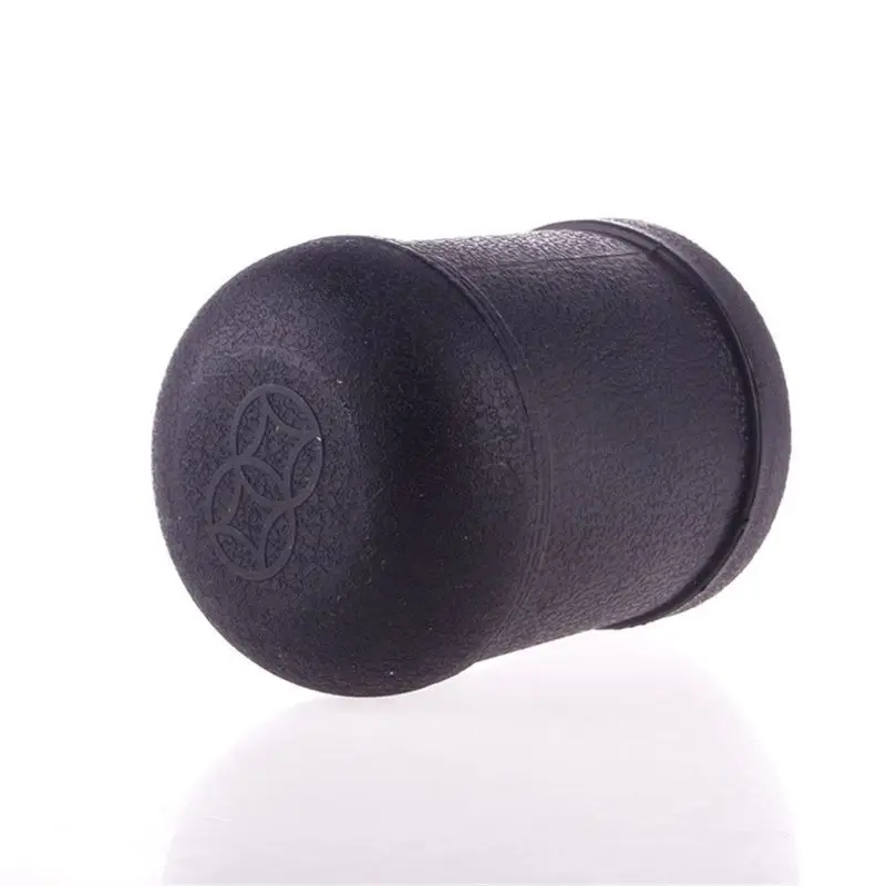 

Black PVC Dice Cup Board Game KTV Pub Casino Party Game Dice Box with 5 Dices