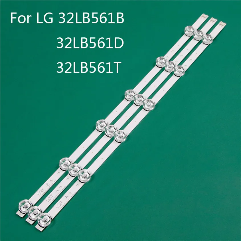 LED TV Illumination Part Replacement For LG 32LB561B-ZC 32LB561D-DC 32LB561T-TC LED Bar Backlight Strip Line Ruler DRT3.0 32 A B