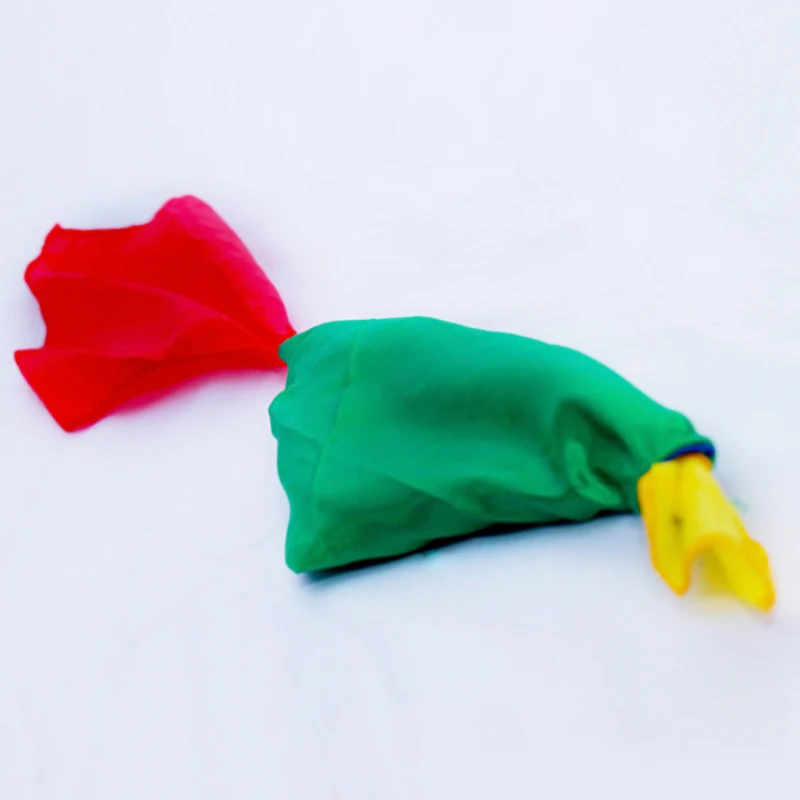 Bufandas de seda de colores para trucos, utillaje para actuaciones de calle, utillaje de escenario, cambio de Color S3C1 S, 1 Uds.-2