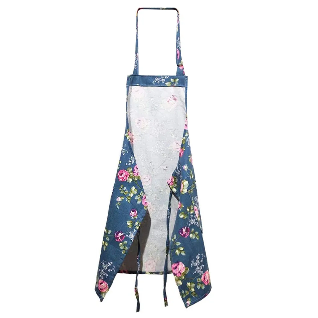 

Unisex Apron Home Kitchen Chef Aprons Restaurant Cooking Baking Dress Cotton Fashion Apron With Pockets Kitchen Apron 2021 New