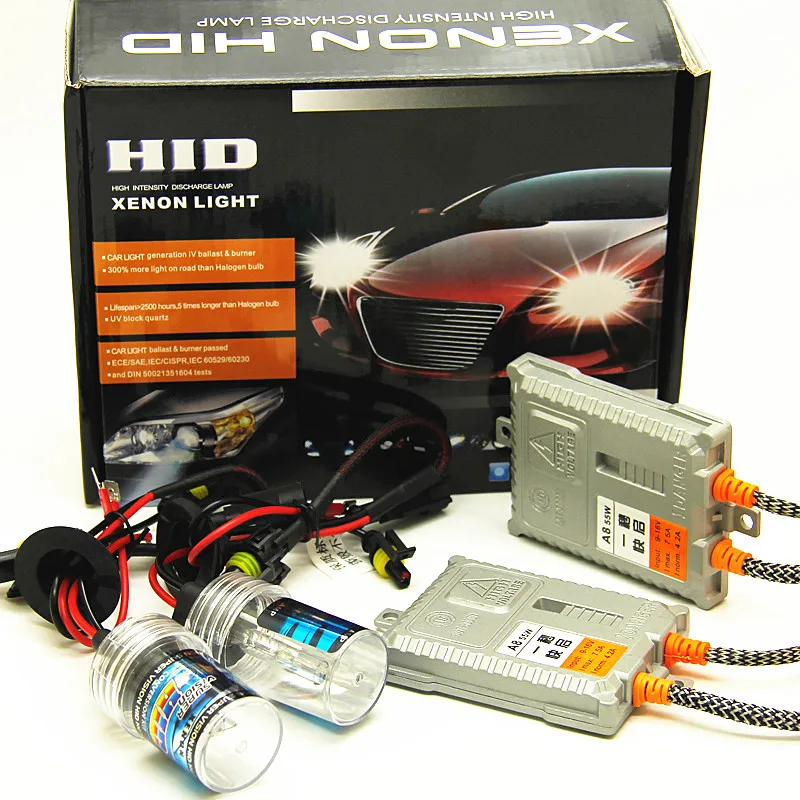 55 Вт H4 H1 H3 xenon H7 H11 H27 HB3 HB4 H13 9005 9006 880 881 9012 9004 9007 ксеноновый светильник автомобильный