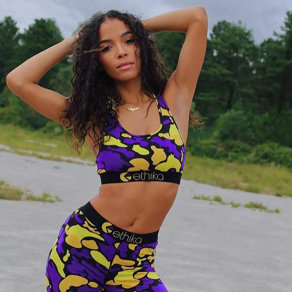 Женский укороченный топ без рукавов adfндс с красочным принтом и облегающие