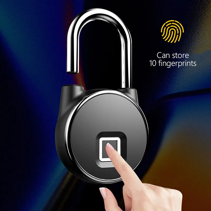 Tflag Bluetooth умный навесной замок с отпечатком пальца водонепроницаемый уличный