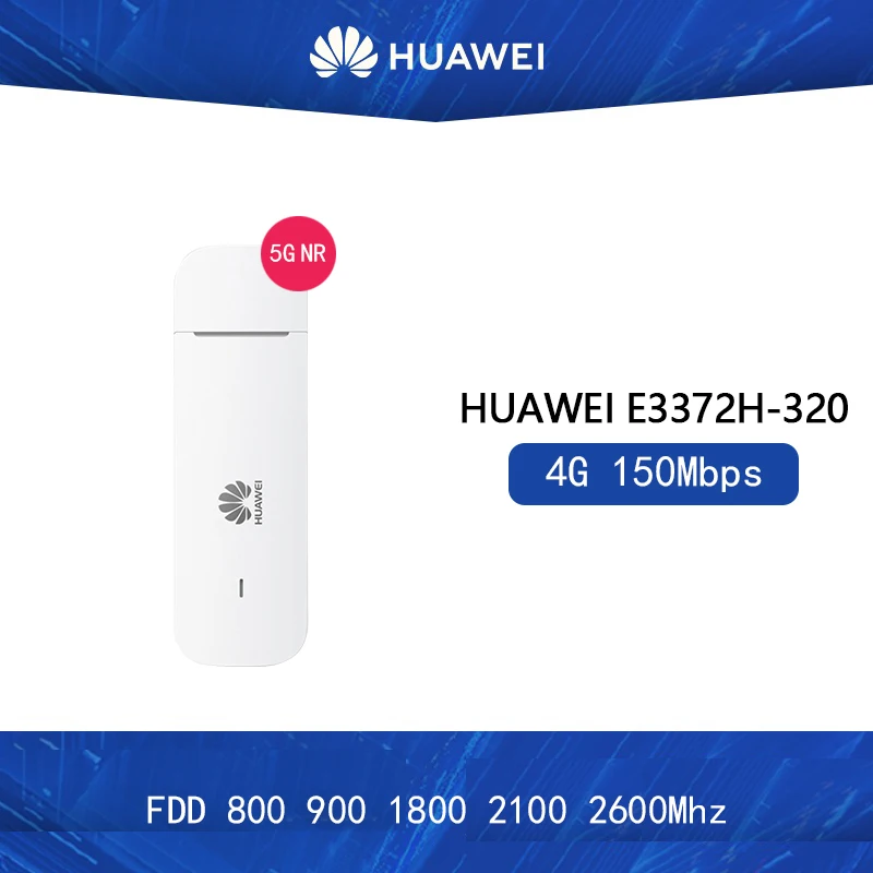 

Новый разблокированный мобильный широкополосный USB-ключ Huawei 4G LTE 150 Мбит/с E3372 E3372h-320 USB-накопитель