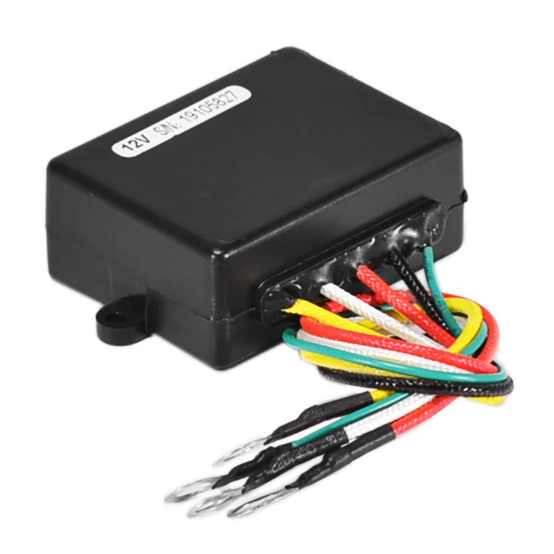 Универсальная автомобильная Беспроводная лебедка 12 В с пультом управления и