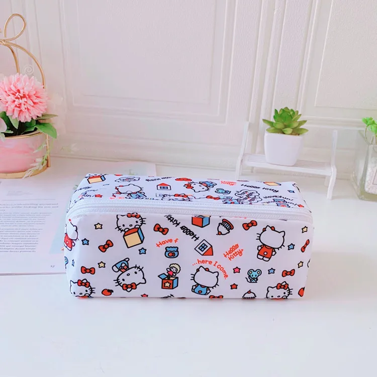 Косметичка Sanrio с объемным рисунком hello kitty чехол для карандашей Kuromi сумка