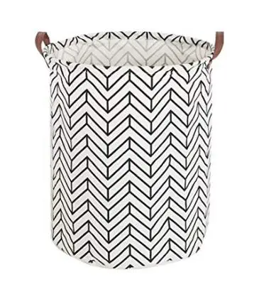 1 шт. Складная хлопковая льняная корзина для грязного белья грязная одежда