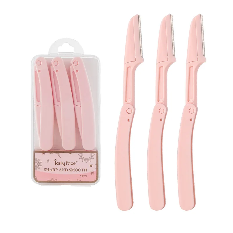 

Eyebrow Trimmer Set Eyebrow Razor Facial Hair Trimmer for Women and Men Multipurpose Exfoliating Eyebrow Shapers 3 Pcs