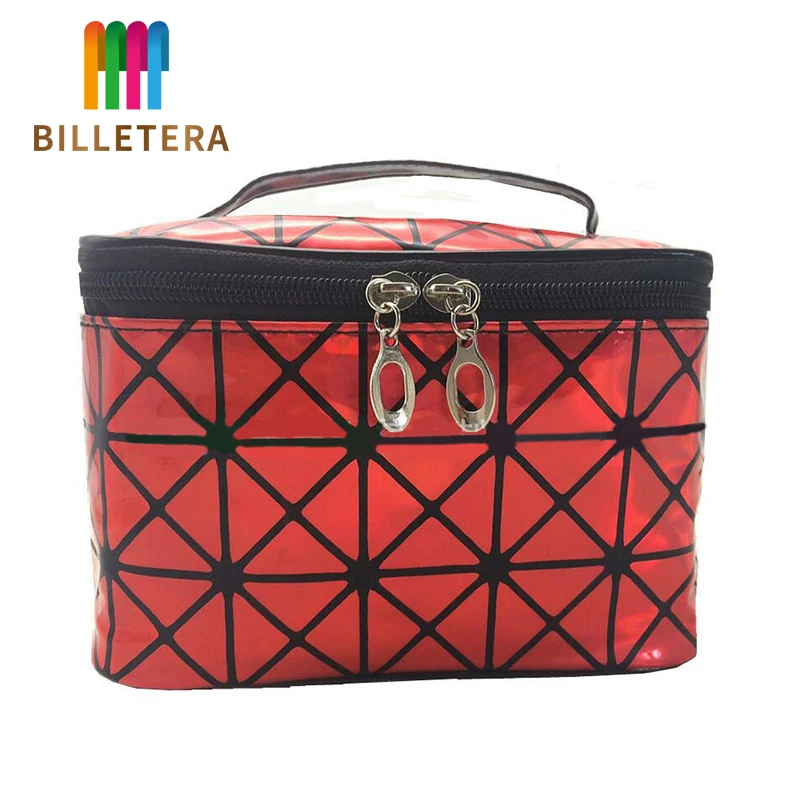 Многофункциональная косметичка BILLETERA женская кожаная дорожная органайзер на