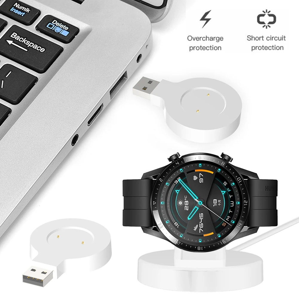 Зарядное устройство для Huawei Watch GT GT2e GT2 42 мм 46 Honor Magic 1/2 GS Pro портативный USB-кабель