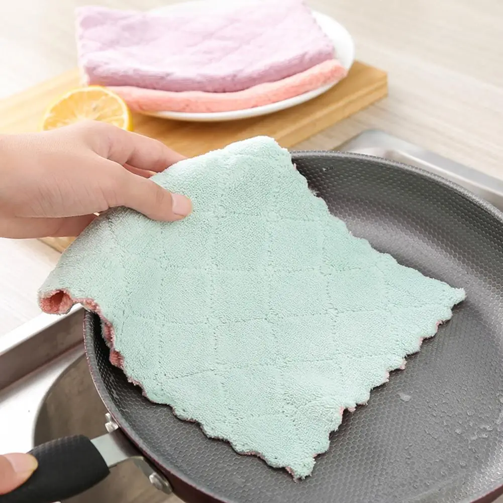 Супер Впитывающая микрофибра ткань для кухонной посуды высокоэффективные