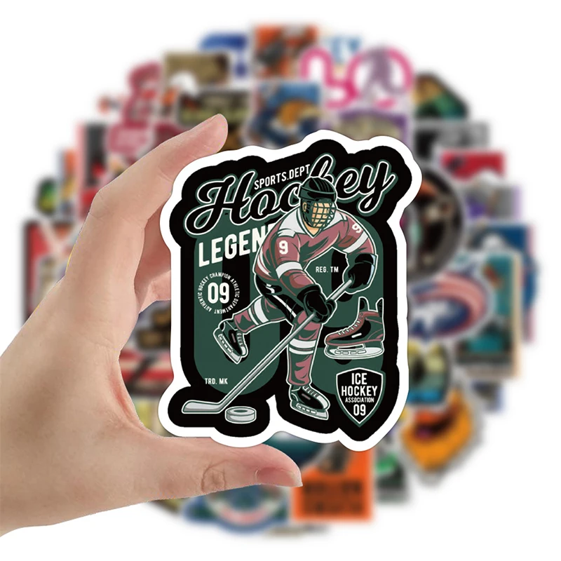 10/30/50 шт. водонепроницаемые Стикеры для хоккея | Игрушки и хобби