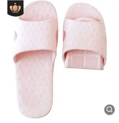 light pink EVA/пара домашних тапочек мужские и женские летние складной портативный дорожный тапочки домашние Тапочки для гостей(купить тапочки отправить сумку - Цвет: light pink