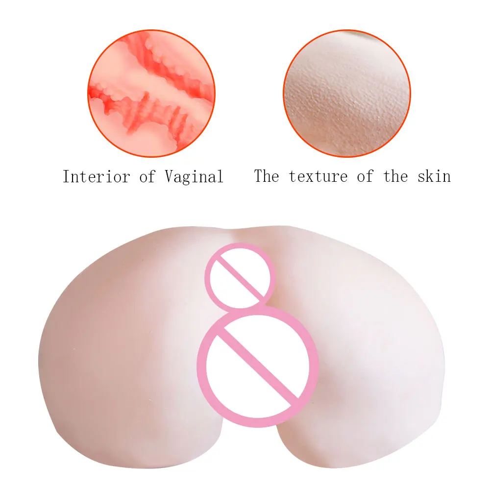 Настоящая большая задница 3D киска анус Реалистичная Анальная секс кукла для