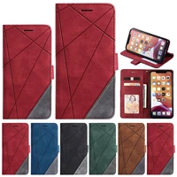 hit color wallet case protect phone capa for samsung galaxy a13 a51 a71 a12 a32 a42 a52 a72 s22 plus s21 ultra stripe cover d21g