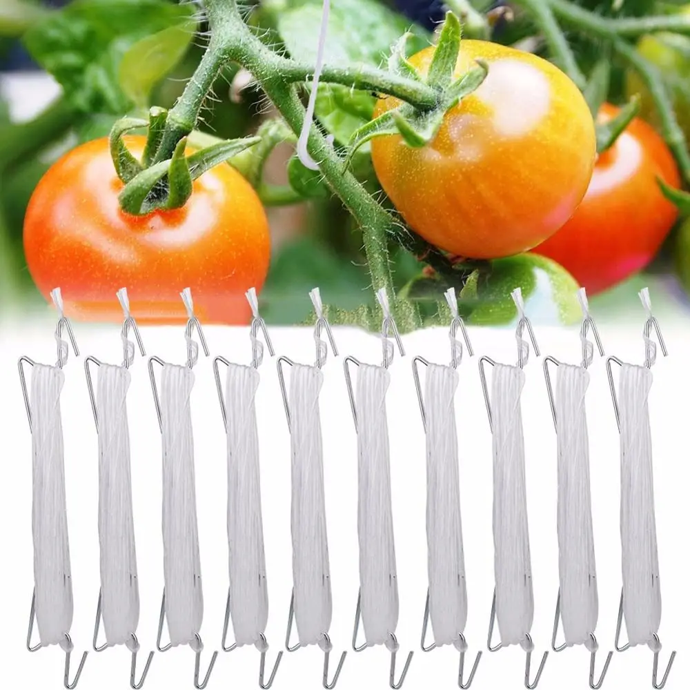 

Plant vegetable hook Plant growth puller Hook Tomato Support Clips Vegetable Support Prevent Tomato