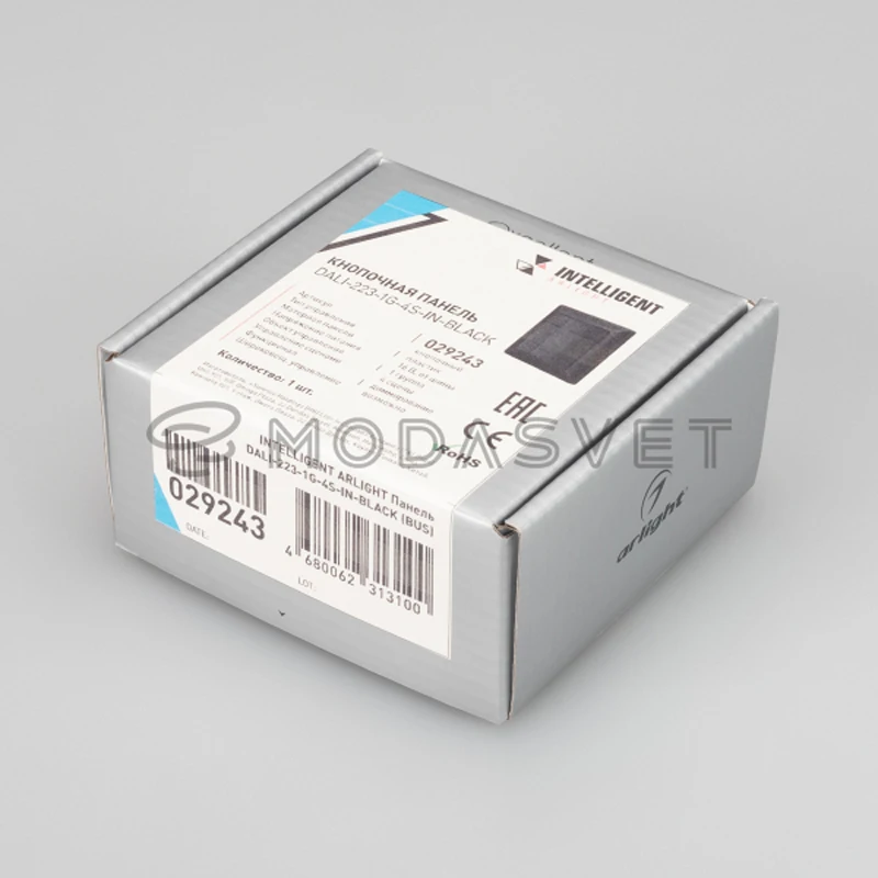 INTELLIGENT Панель DALI 223 1G 4S IN BLACK (BUS) (I ) 029243|Контролеры RGB| |