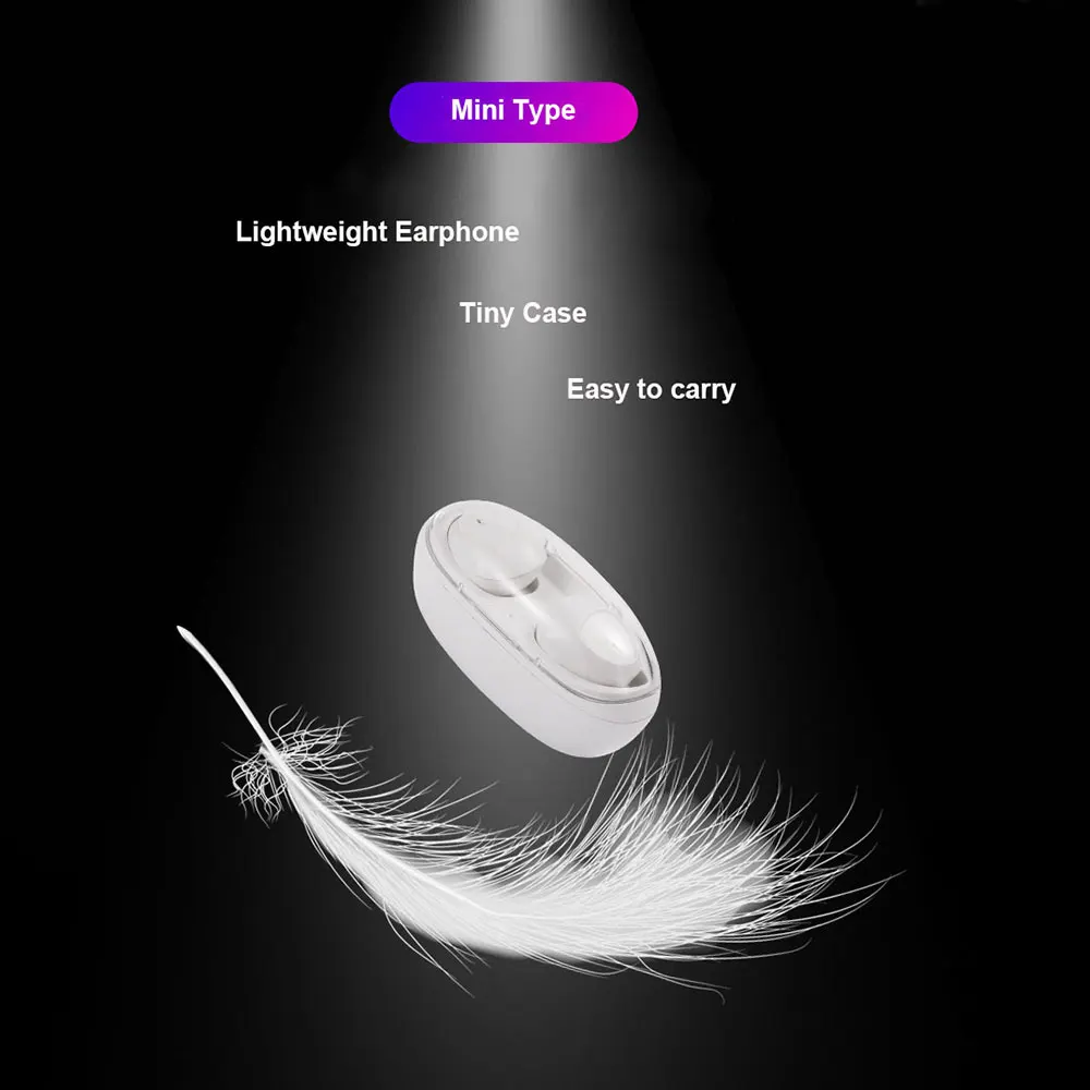 

TWS Wireless earphone Bluetooth 5.0 Earphones Charging Box Stereo Sports Waterproof Earbuds Headsets With Microphone Earphones