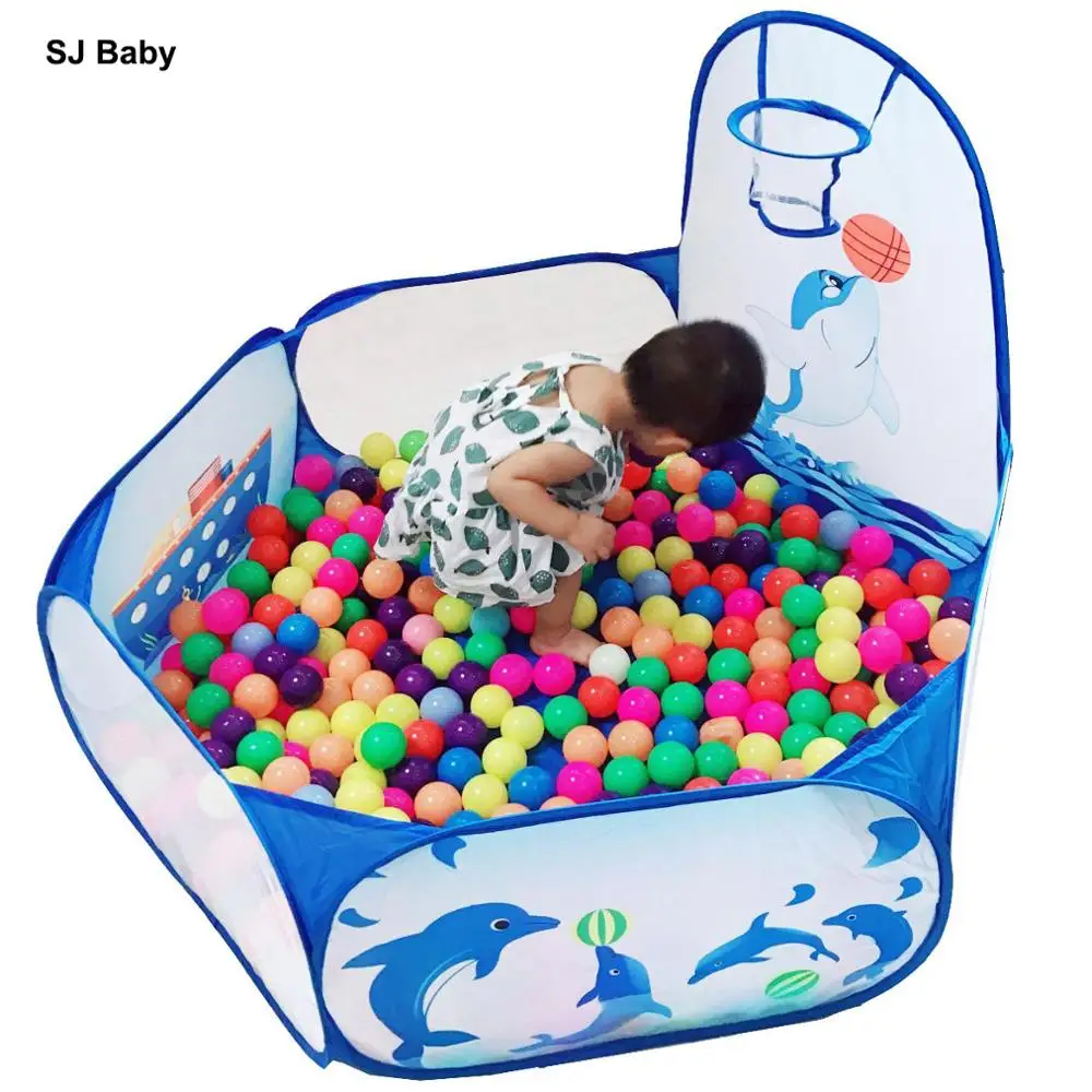 

Baby Playpen Portable Foldable Playpens Game Pool of Balls Pit Child Outdoor Indoor Ball Pool Play Tent Kids Safe for Kids Gifts