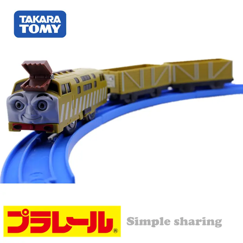 Takara Tomy Pla Rail Plarail TS 09 дизель 10 двигатель танка железнодорожный поезд
