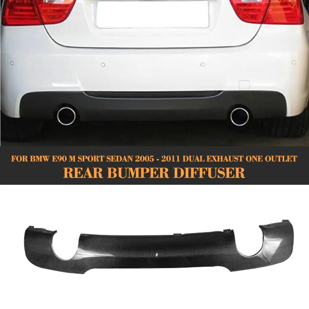 Автомобильный диффузор для заднего бампера спойлер BMW 3 серии E90 M Sport 325i 335i 2005 2011 из