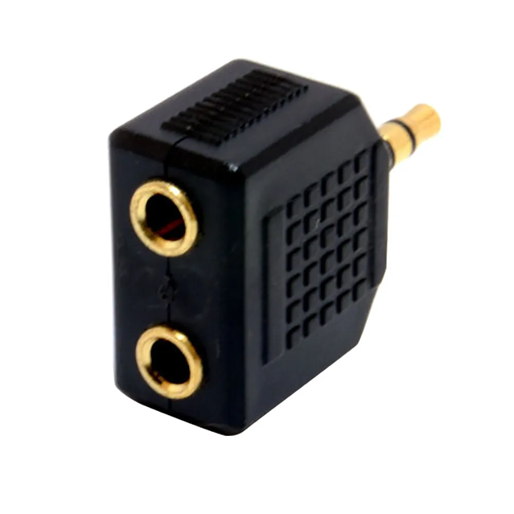 1 шт. пара наушников адаптер Aux 3 5 мм стерео аудио разъем 2 Way расширительный два