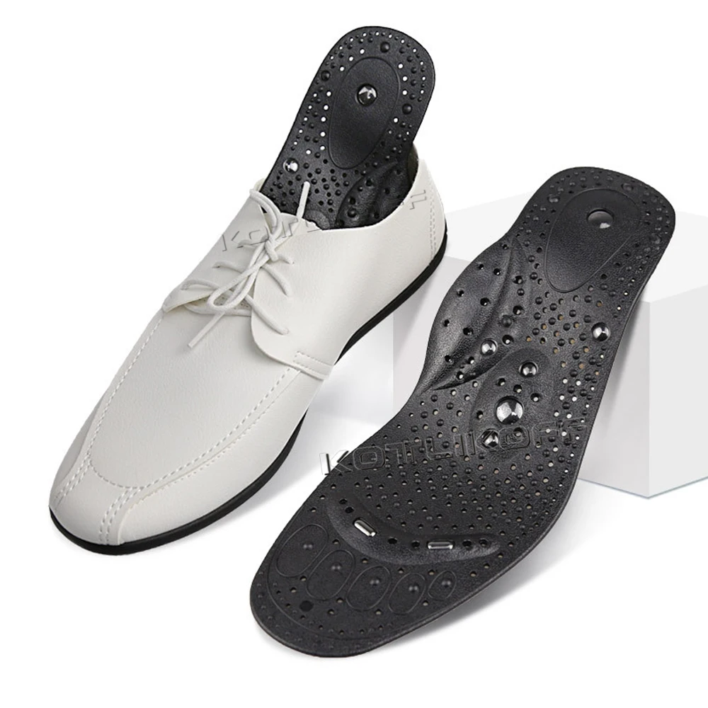 1 Pairs Magnetic Therapy Massage Insoles for feet Unisex Weight Loss Promote Blood Circulation Foot Magnet Health Care Shoe Pads