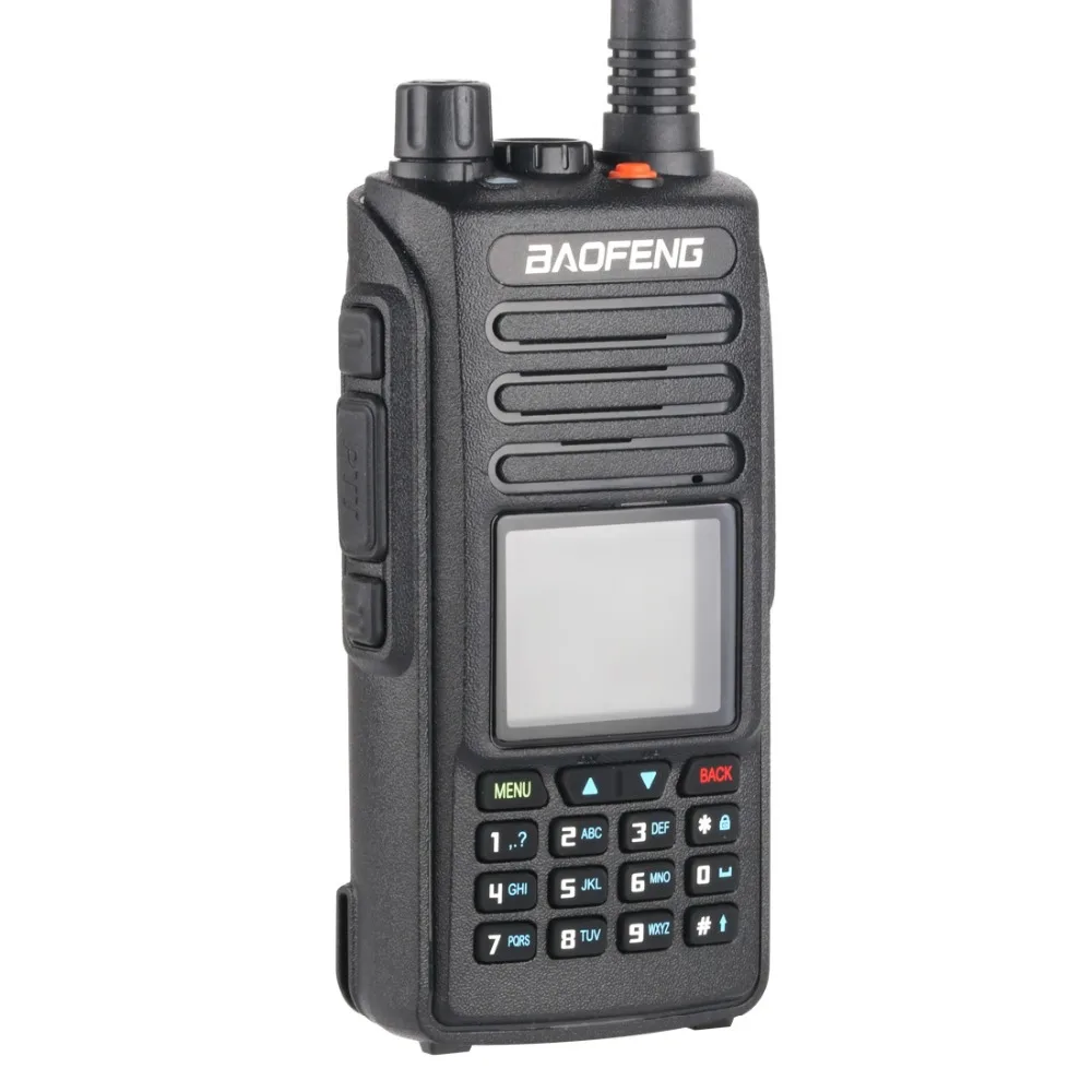 Baofeng DMR DM-1702(gps) рация VHF UHF Двухдиапазонная 137-174& 400-470MHz Dual Time slot Tier 1& 2 цифровое радио