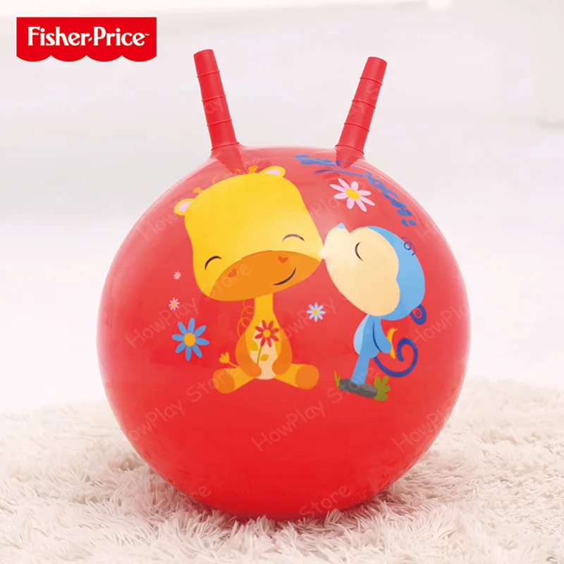 Fisher Price детские игрушечные мячи прыгающий мяч детский сад мультфильм животных