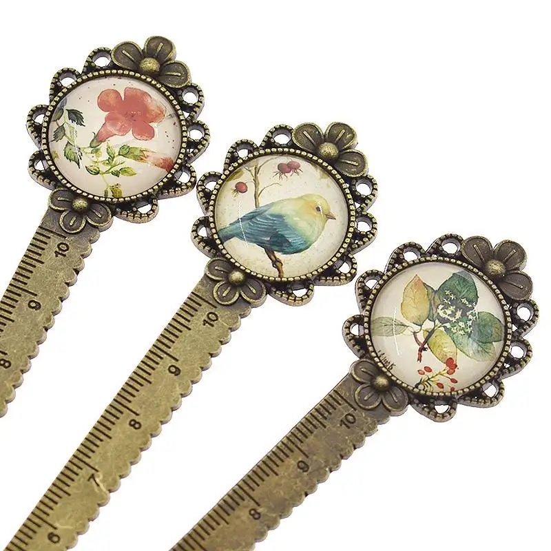 

DIY Handmade Craft Clothes Sewing Accessories Multi-function Vintage Metal Ruler For Needlework Measuring Tool