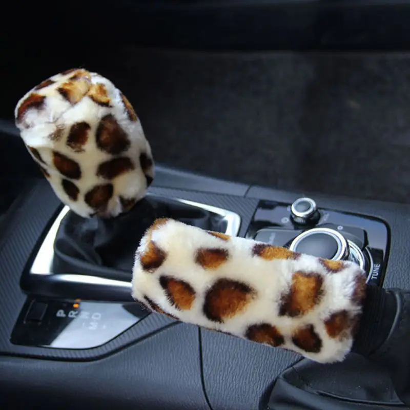 3 шт./компл. модная леопардовая накладка на руль с принтом защитная крышка для