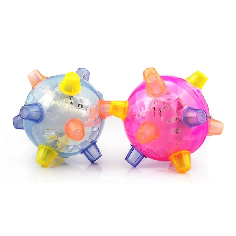 

1pcs New Kids Led Light Ball Toys Jumping Dancing Music Flashing Bouncing Ball Funny Children Toys Boy Girl Gift