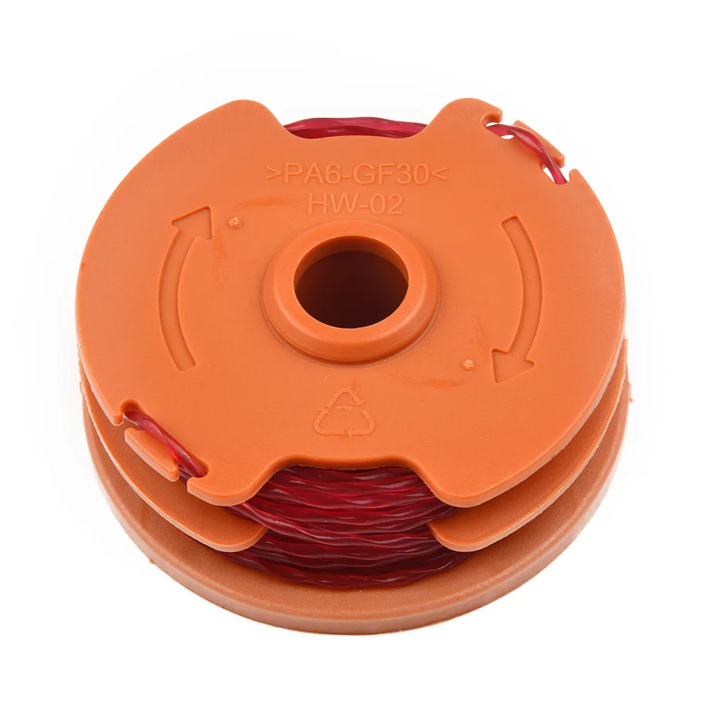 

3pcs WX100 Trimmer Spool & Line For McGregor MET6032 MET4530 MET3525 Worx WG119E Qualcast GT25 350w Garden Strimmers Parts