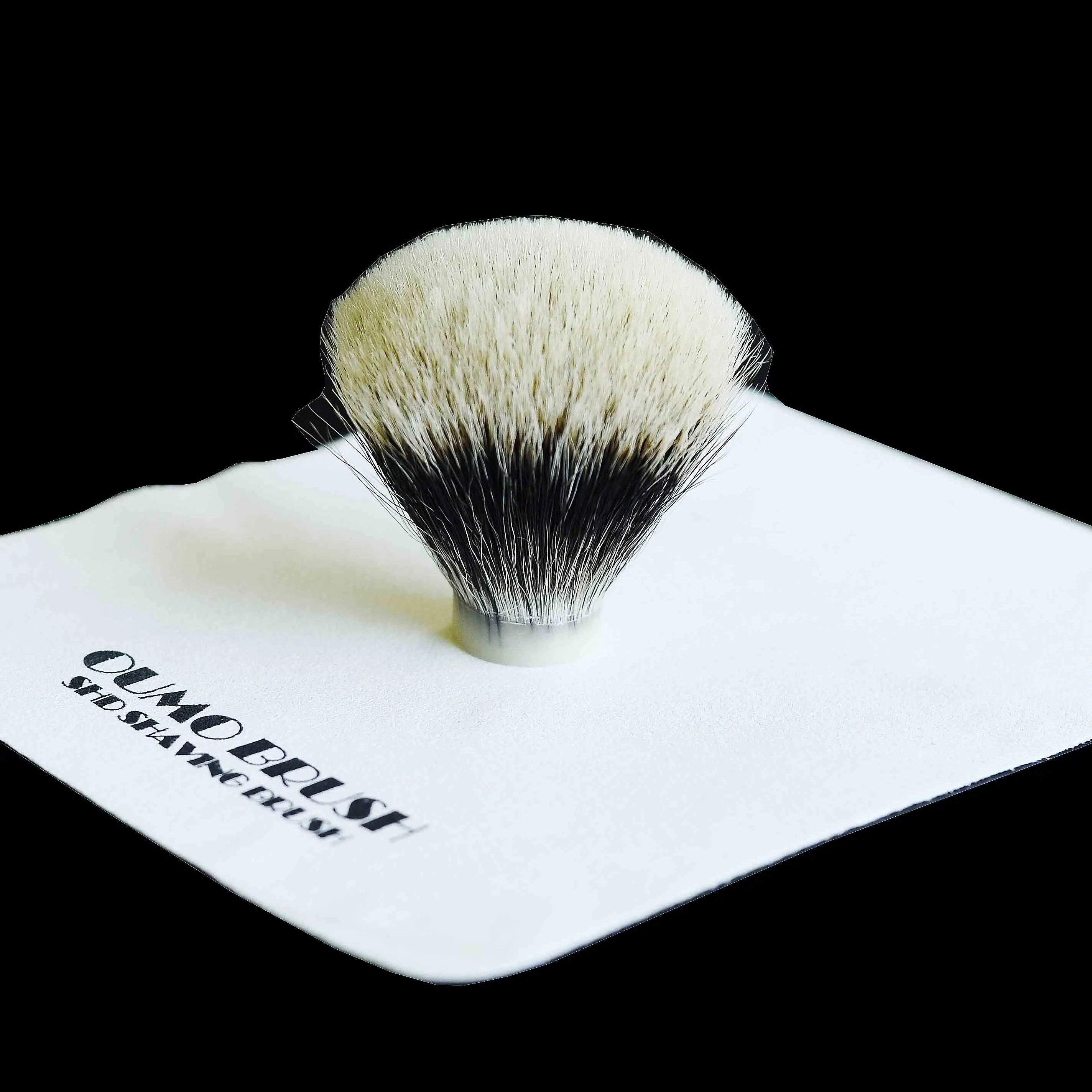 OUMO BRUSH-SHD Маньчжурия лучшие две группы пухленькие веер барсук волосы узлы для бритья - Цвет: 22mm