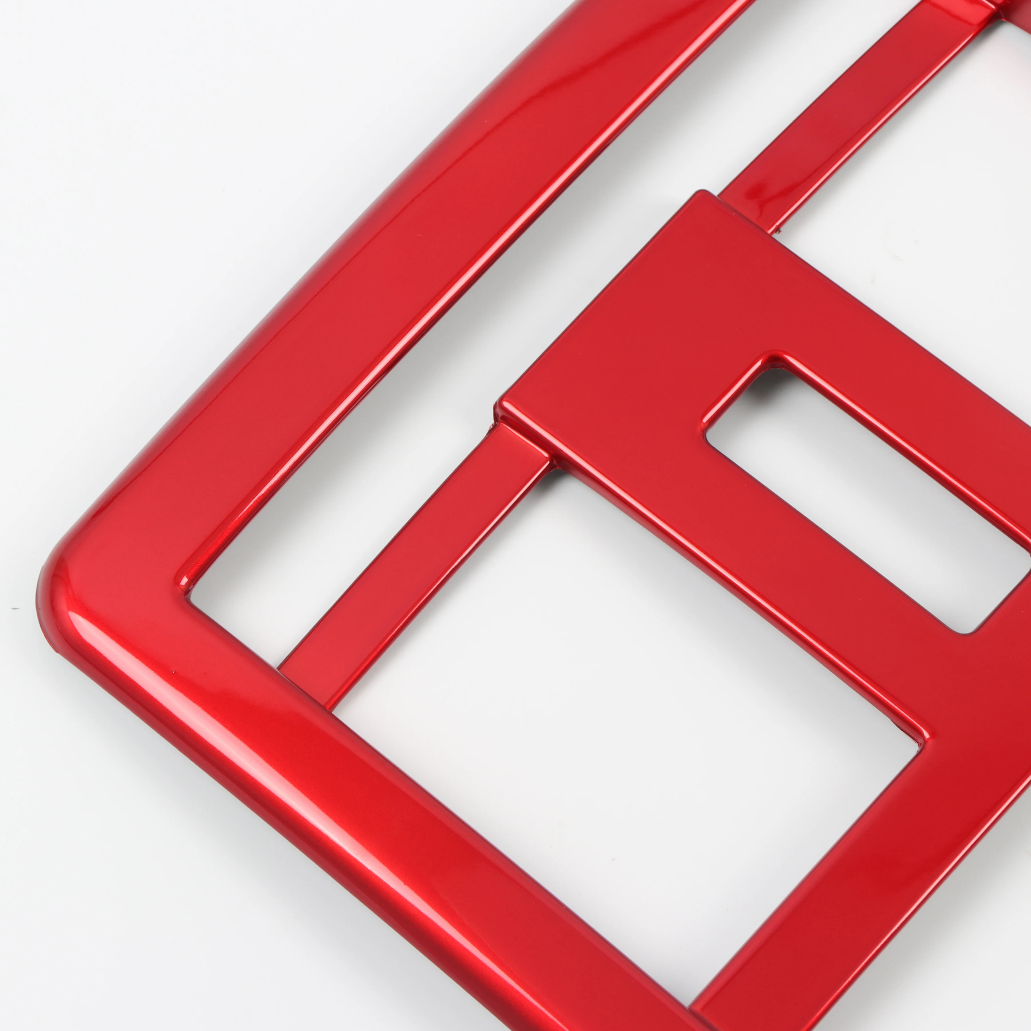 

Car Styling 2PCS ABS Red Interior Front Roof Reading Light Cover Trim for Dodge Challenger 2015 2016 2017 2018 2019 accessories